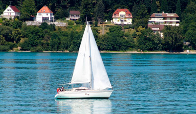 Segelboot im Ueberlinger See