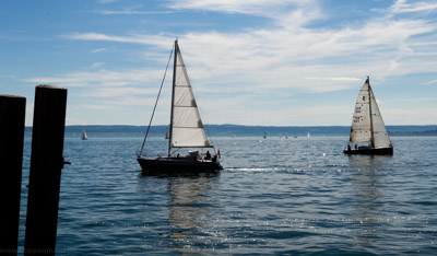 Segelboote auf dem Bodensee